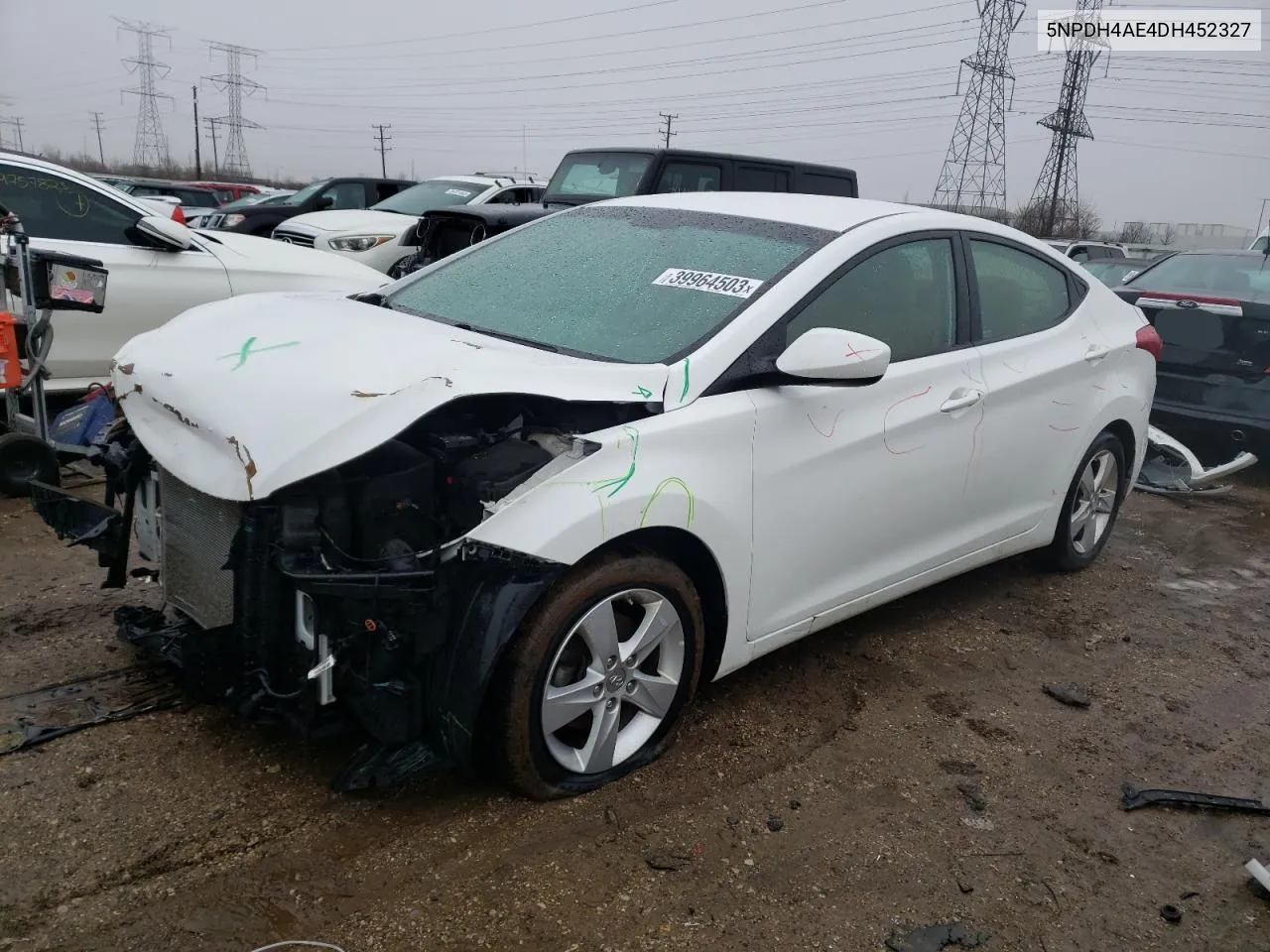 5NPDH4AE4DH452327 2013 Hyundai Elantra Gls