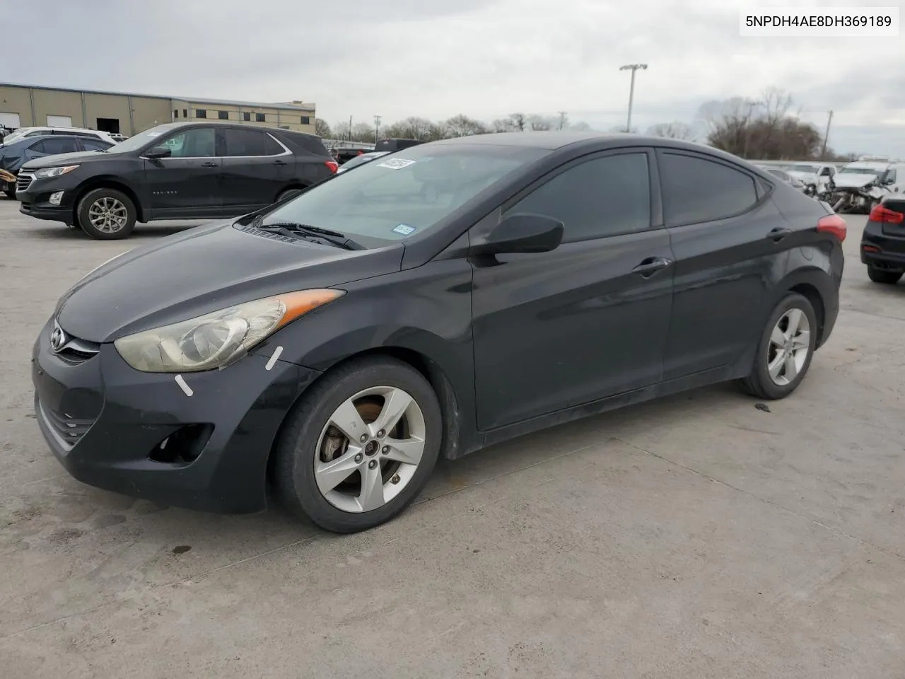 2013 Hyundai Elantra Gls VIN: 5NPDH4AE8DH369189 Lot: 57740164