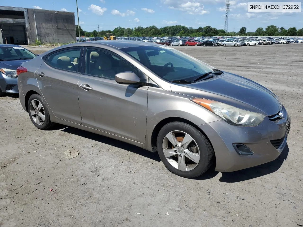 5NPDH4AEXDH372952 2013 Hyundai Elantra Gls