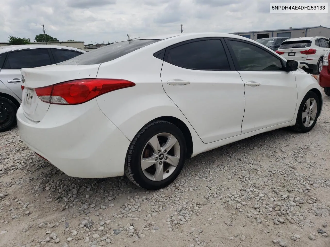 2013 Hyundai Elantra Gls VIN: 5NPDH4AE4DH253133 Lot: 58556464