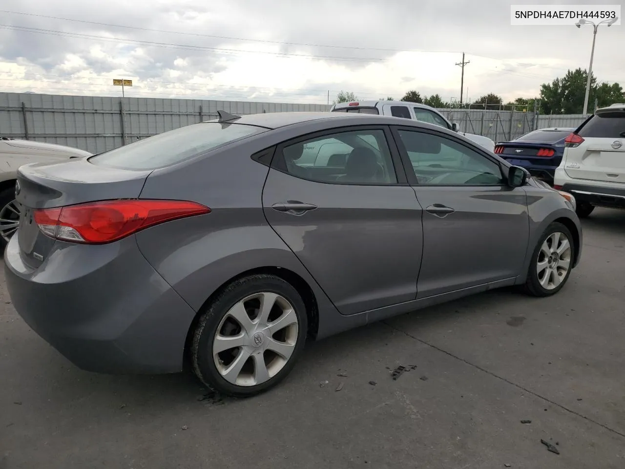 2013 Hyundai Elantra Gls VIN: 5NPDH4AE7DH444593 Lot: 58655354