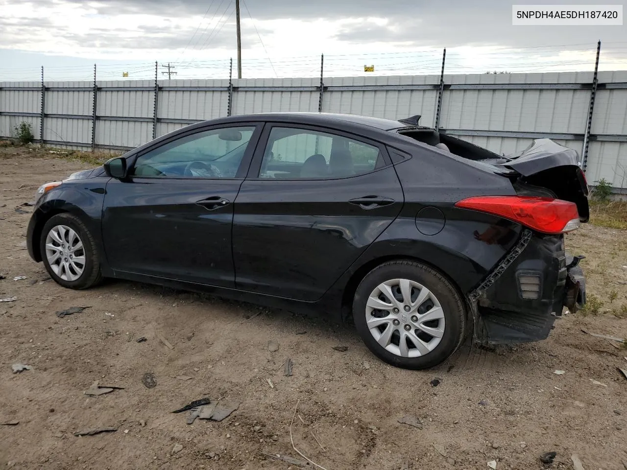 5NPDH4AE5DH187420 2013 Hyundai Elantra Gls