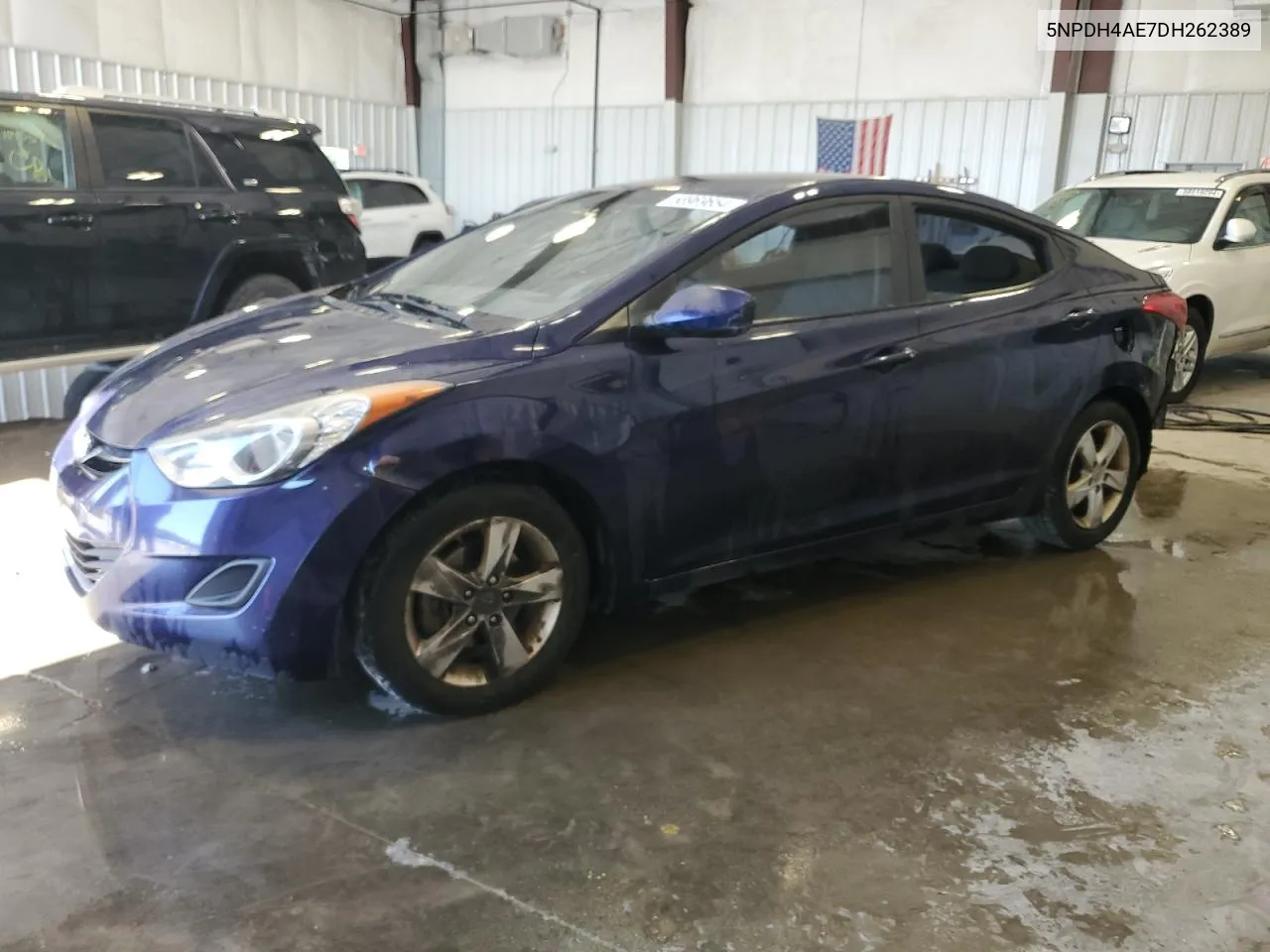 2013 Hyundai Elantra Gls VIN: 5NPDH4AE7DH262389 Lot: 58969654