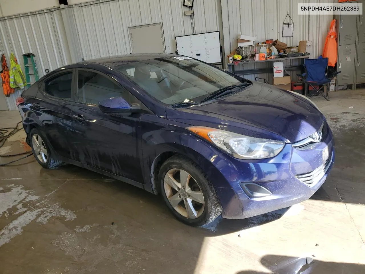 2013 Hyundai Elantra Gls VIN: 5NPDH4AE7DH262389 Lot: 58969654