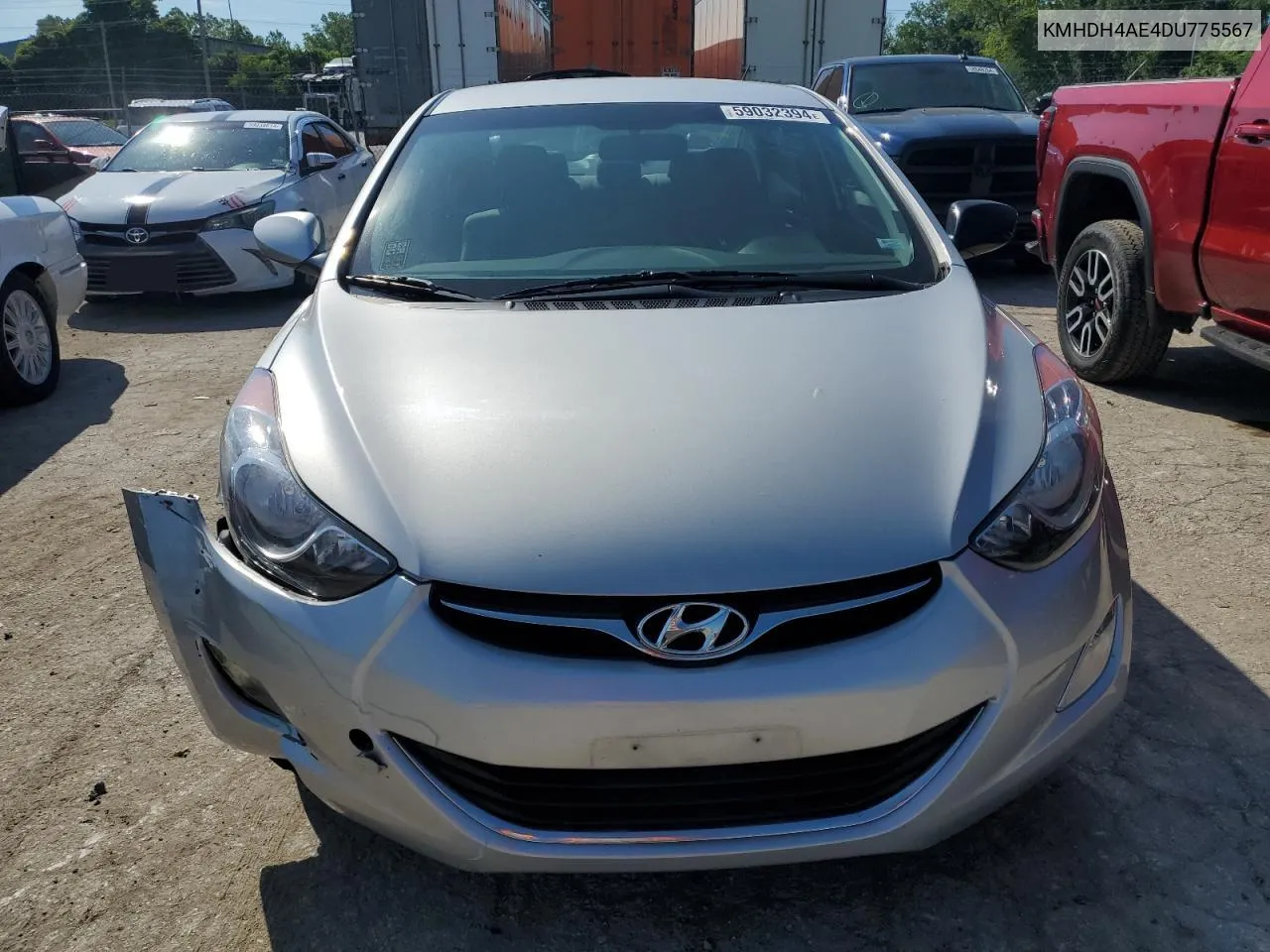 2013 Hyundai Elantra Gls VIN: KMHDH4AE4DU775567 Lot: 59032394