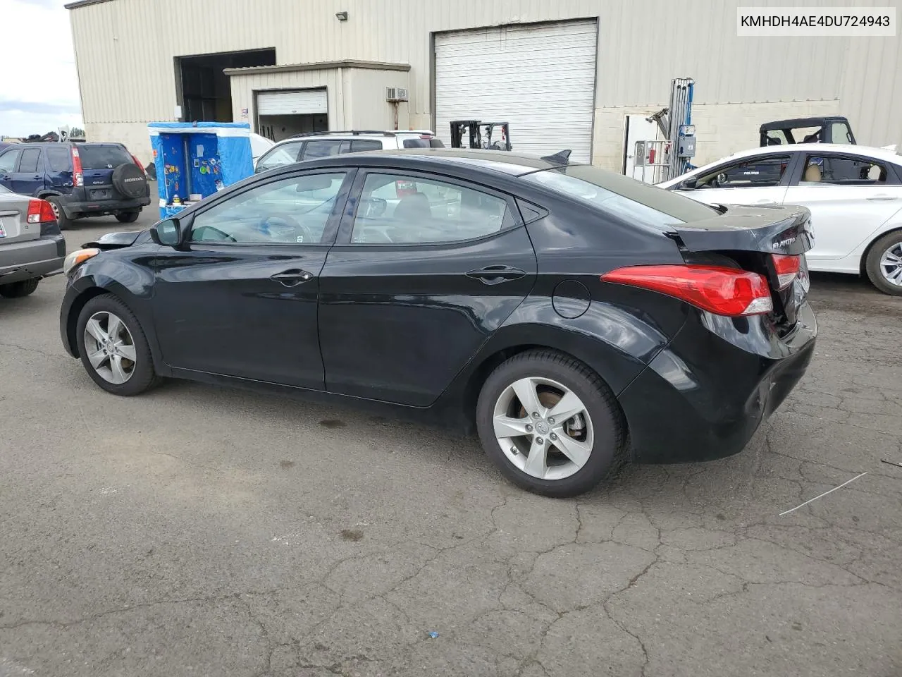 2013 Hyundai Elantra Gls VIN: KMHDH4AE4DU724943 Lot: 59176184