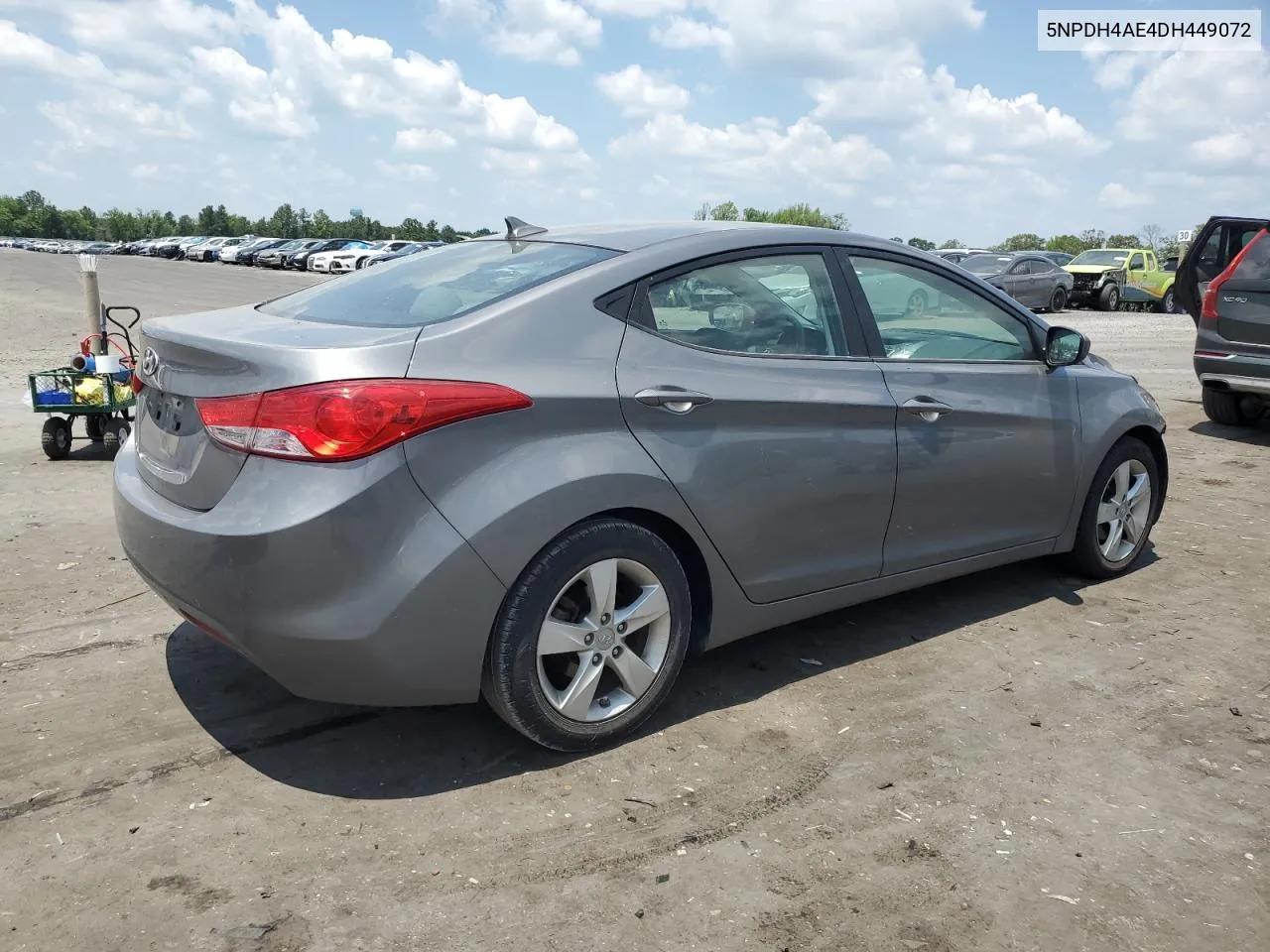 2013 Hyundai Elantra Gls VIN: 5NPDH4AE4DH449072 Lot: 59233854