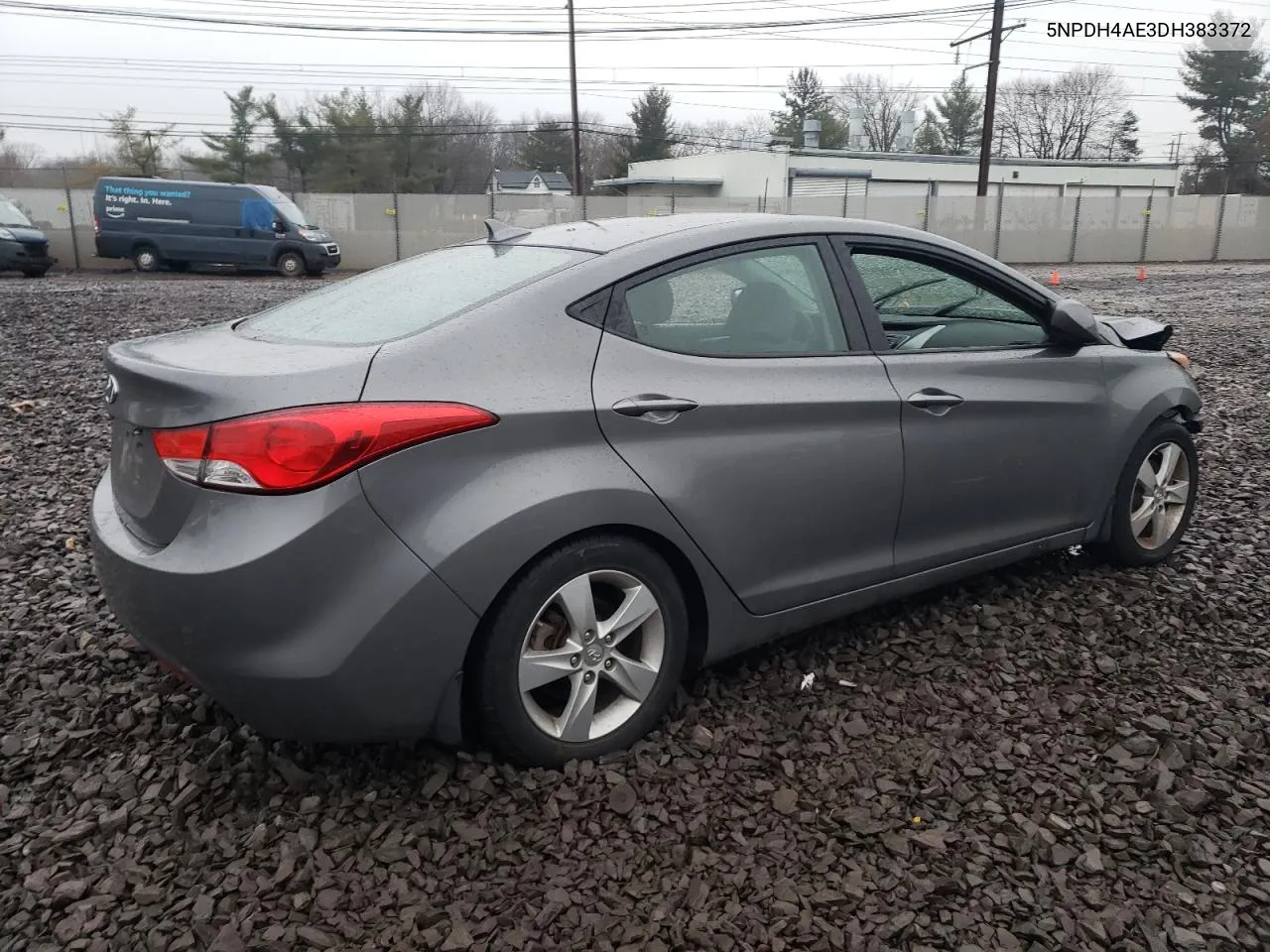 2013 Hyundai Elantra Gls VIN: 5NPDH4AE3DH383372 Lot: 59503224