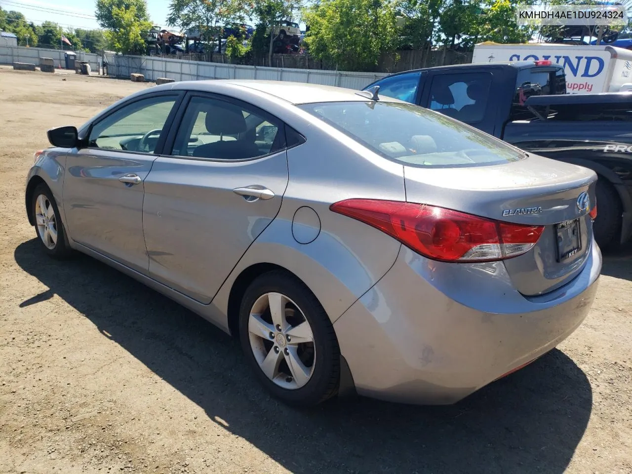 2013 Hyundai Elantra Gls VIN: KMHDH4AE1DU924324 Lot: 59769224