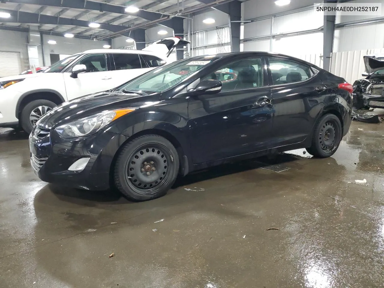 2013 Hyundai Elantra Gls VIN: 5NPDH4AE0DH252187 Lot: 59894584