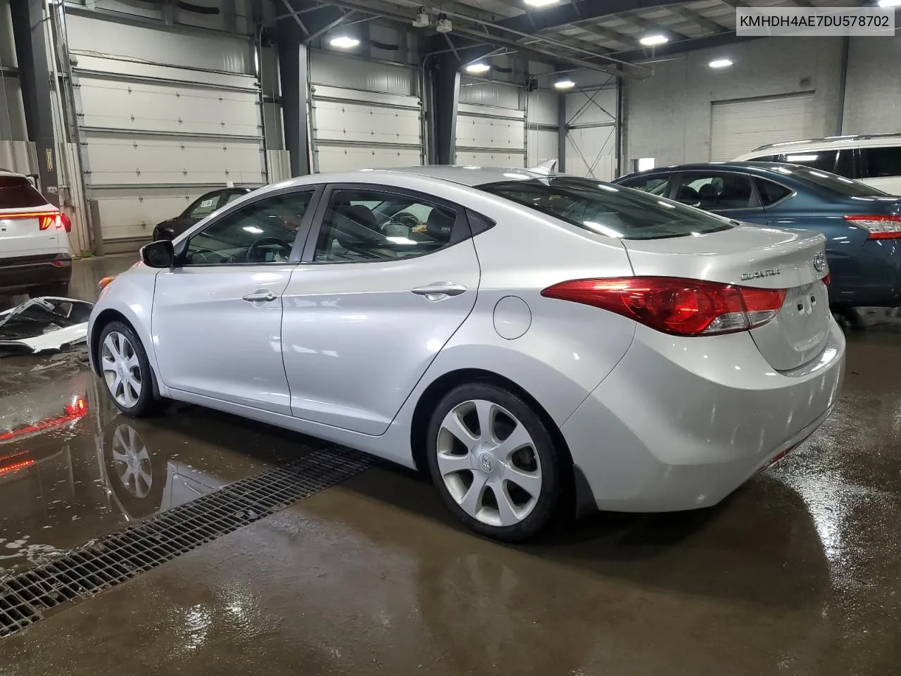 2013 Hyundai Elantra Gls VIN: KMHDH4AE7DU578702 Lot: 60175014