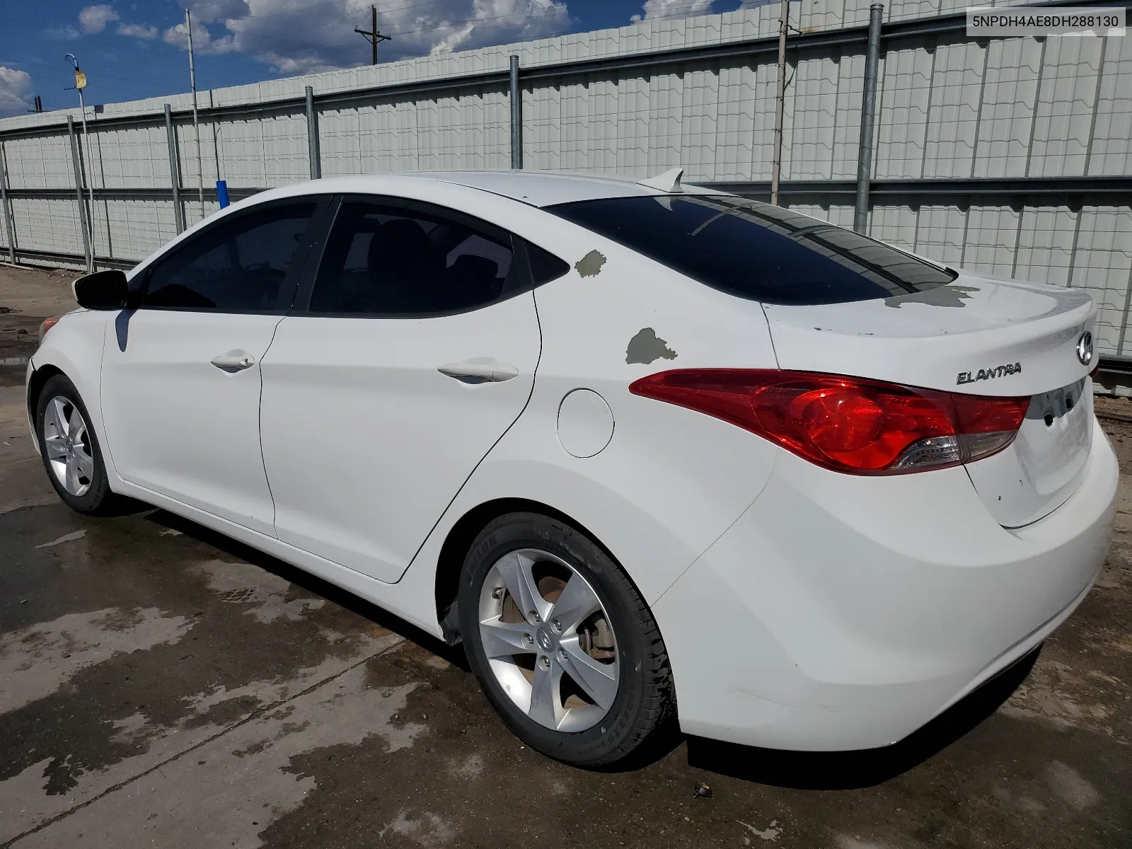 2013 Hyundai Elantra Gls VIN: 5NPDH4AE8DH288130 Lot: 60321604