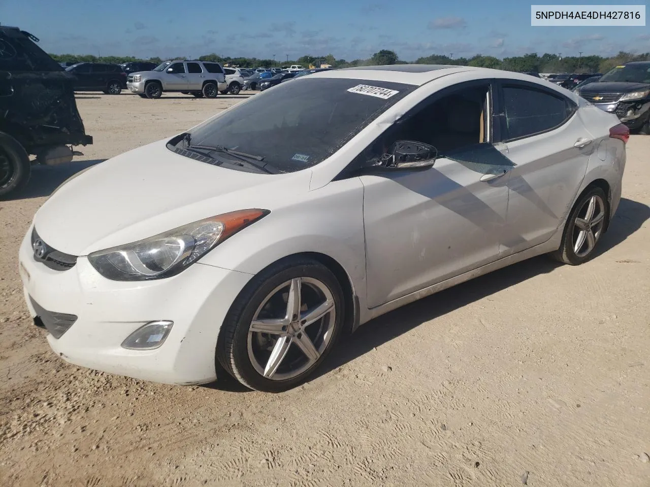 5NPDH4AE4DH427816 2013 Hyundai Elantra Gls