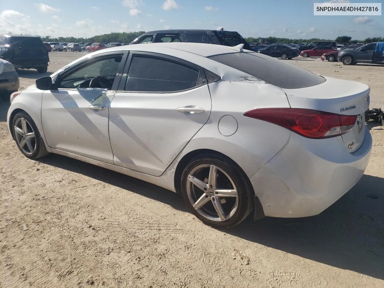 2013 Hyundai Elantra Gls VIN: 5NPDH4AE4DH427816 Lot: 60707244