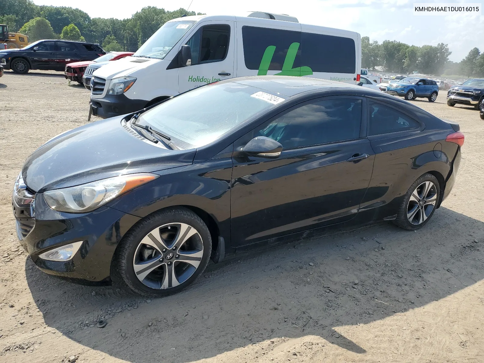 2013 Hyundai Elantra Coupe Gs VIN: KMHDH6AE1DU016015 Lot: 60727624