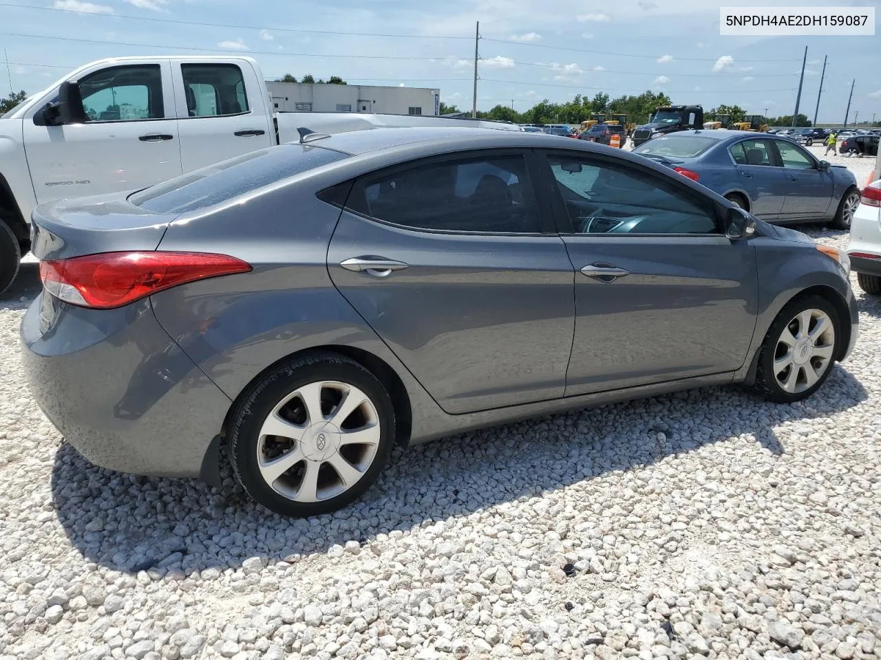 2013 Hyundai Elantra Gls VIN: 5NPDH4AE2DH159087 Lot: 60746654