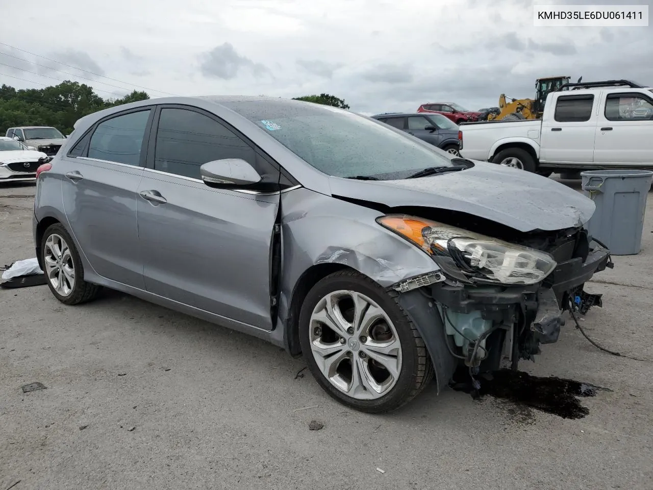 2013 Hyundai Elantra Gt VIN: KMHD35LE6DU061411 Lot: 60779034