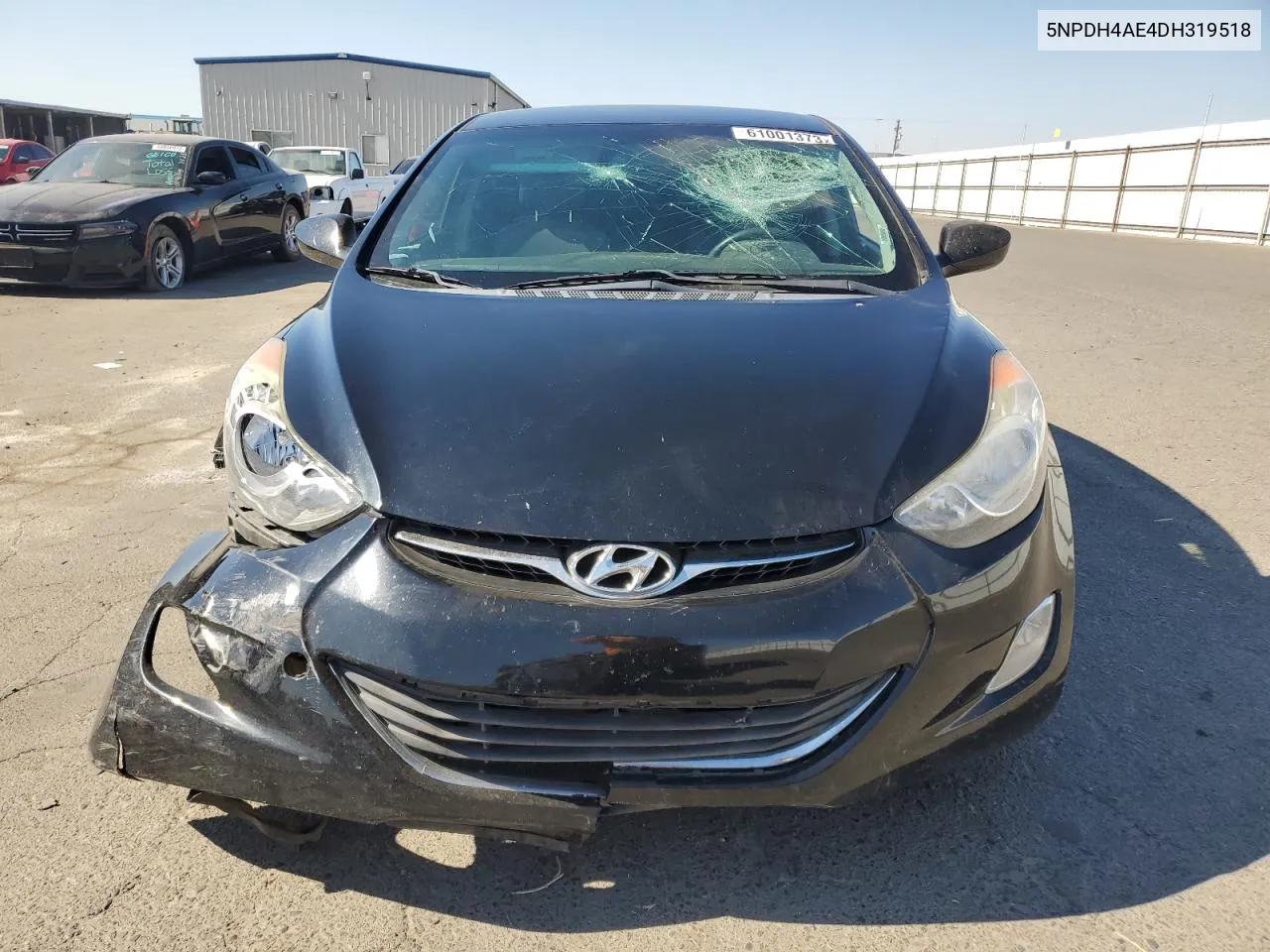 2013 Hyundai Elantra Gls VIN: 5NPDH4AE4DH319518 Lot: 61001373