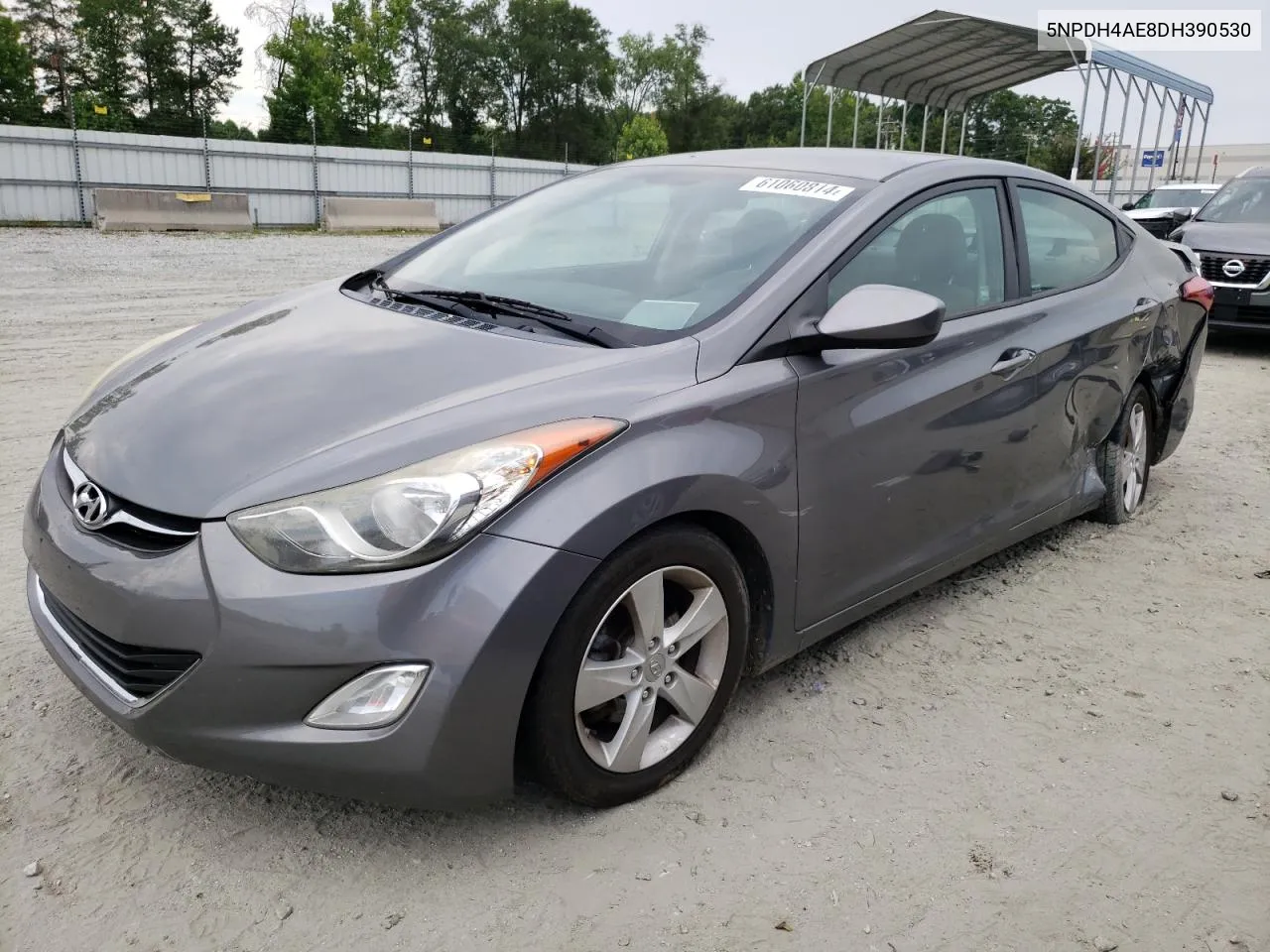 2013 Hyundai Elantra Gls VIN: 5NPDH4AE8DH390530 Lot: 61060814