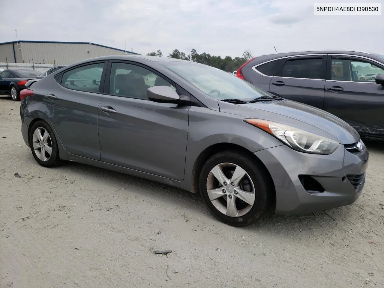 2013 Hyundai Elantra Gls VIN: 5NPDH4AE8DH390530 Lot: 61060814