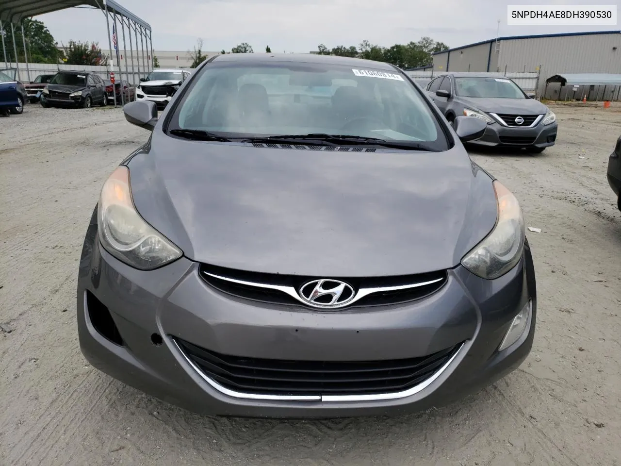 2013 Hyundai Elantra Gls VIN: 5NPDH4AE8DH390530 Lot: 61060814