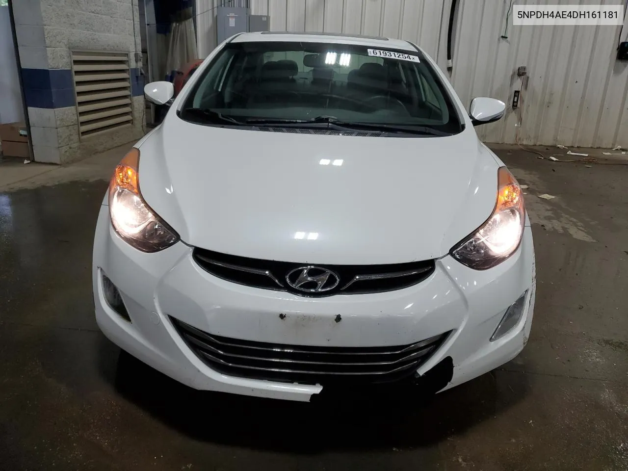 2013 Hyundai Elantra Gls VIN: 5NPDH4AE4DH161181 Lot: 61931254