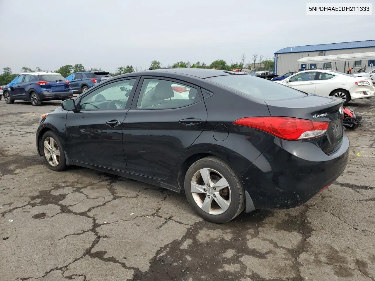 2013 Hyundai Elantra Gls VIN: 5NPDH4AE0DH211333 Lot: 62126544