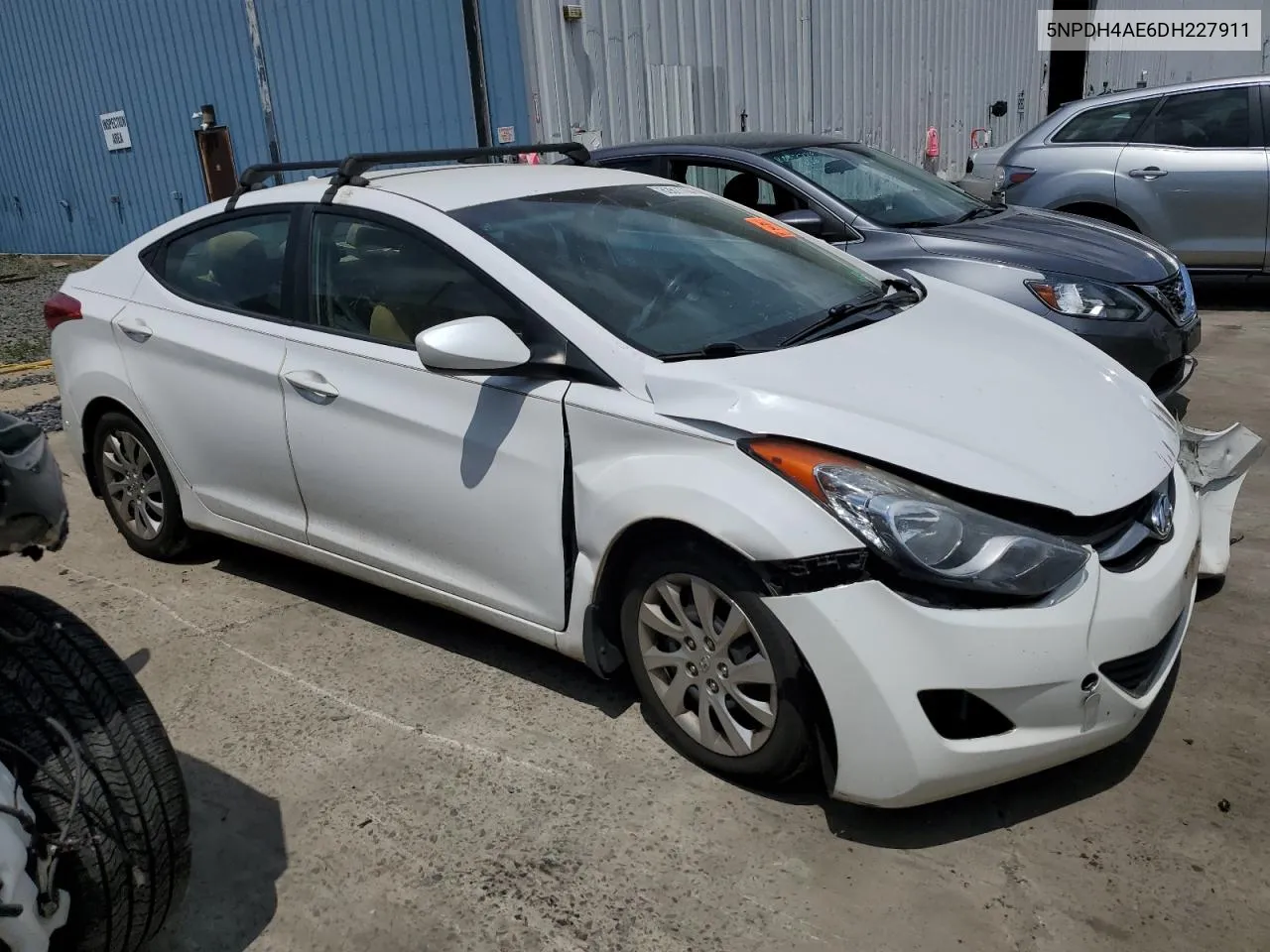 2013 Hyundai Elantra Gls VIN: 5NPDH4AE6DH227911 Lot: 62611104