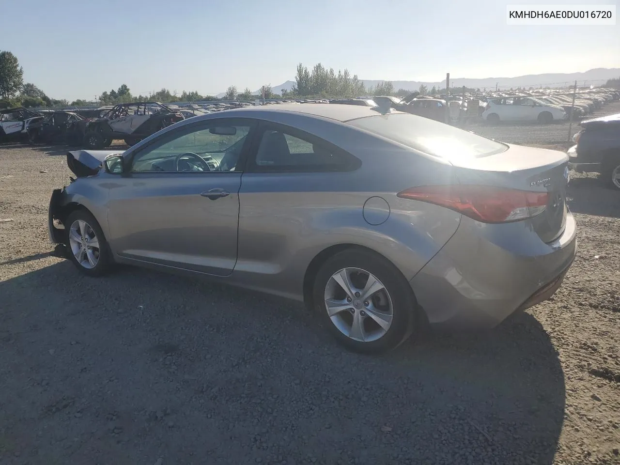 2013 Hyundai Elantra Coupe Gs VIN: KMHDH6AE0DU016720 Lot: 62664914