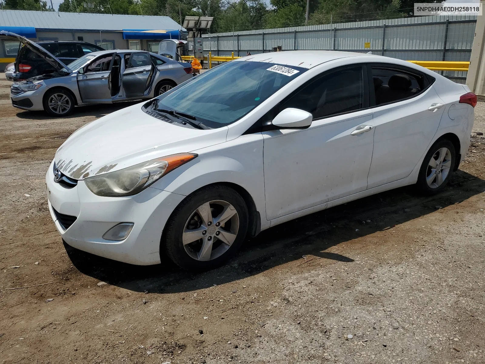 2013 Hyundai Elantra Gls VIN: 5NPDH4AE0DH258118 Lot: 63061284