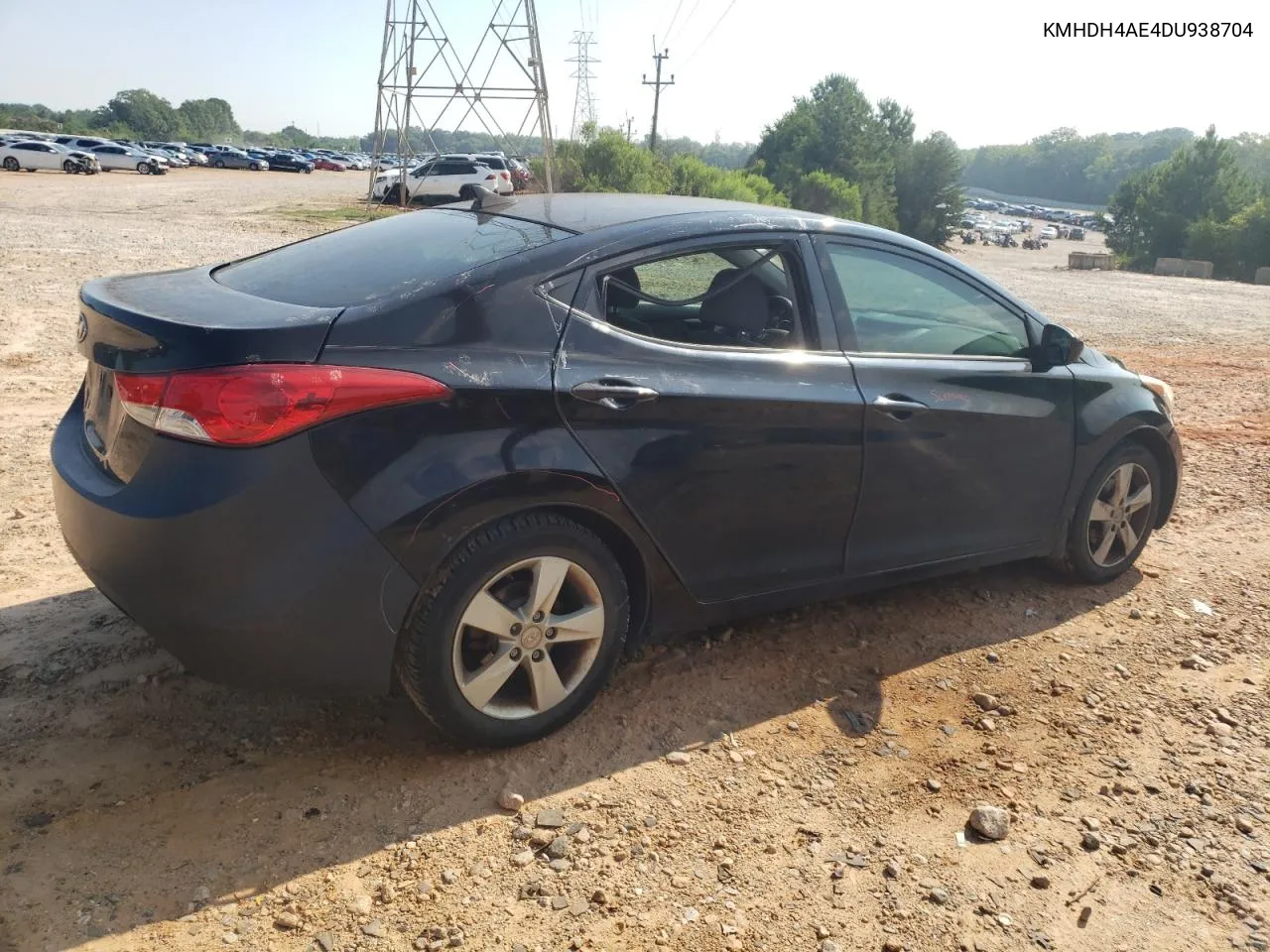 2013 Hyundai Elantra Gls VIN: KMHDH4AE4DU938704 Lot: 63070404