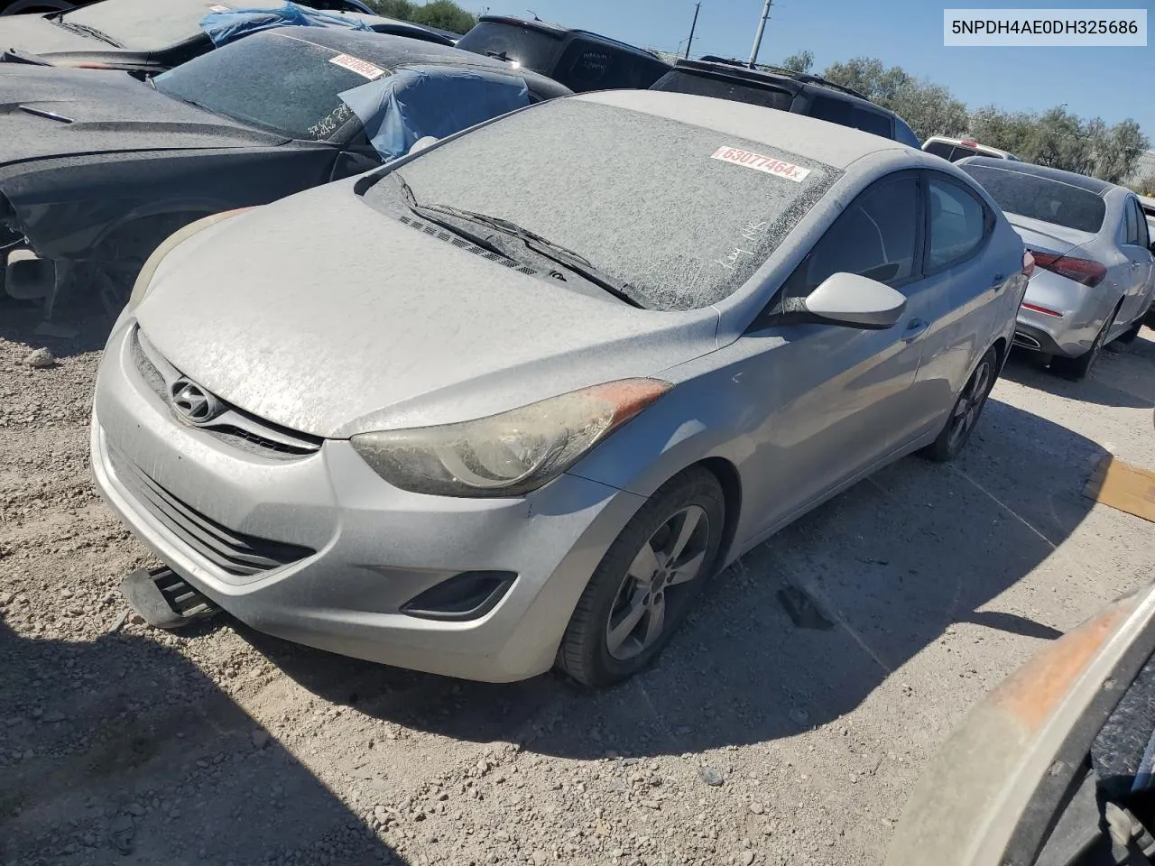 2013 Hyundai Elantra Gls VIN: 5NPDH4AE0DH325686 Lot: 63077464