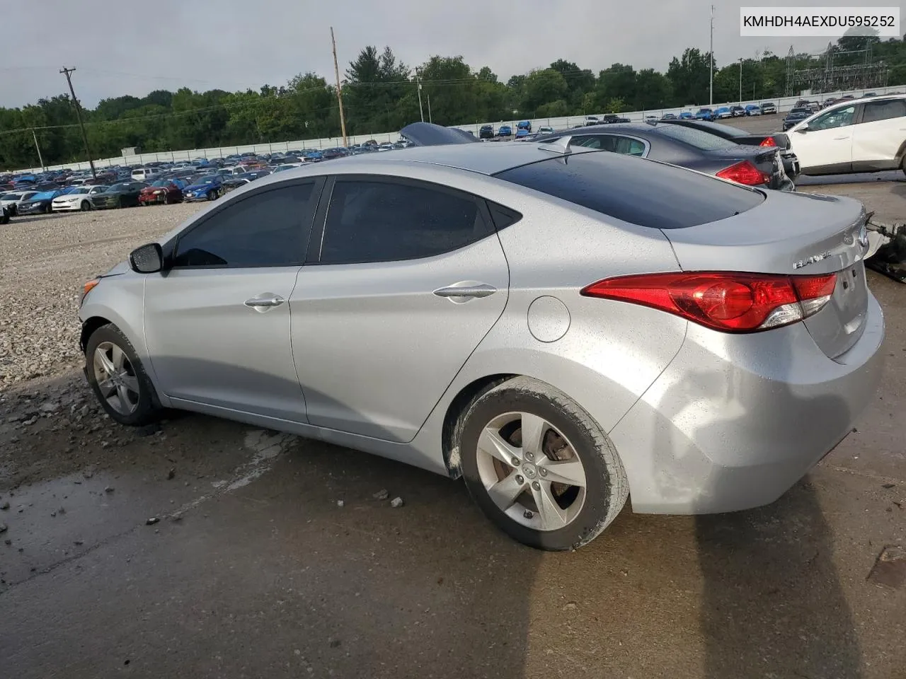 2013 Hyundai Elantra Gls VIN: KMHDH4AEXDU595252 Lot: 63130964