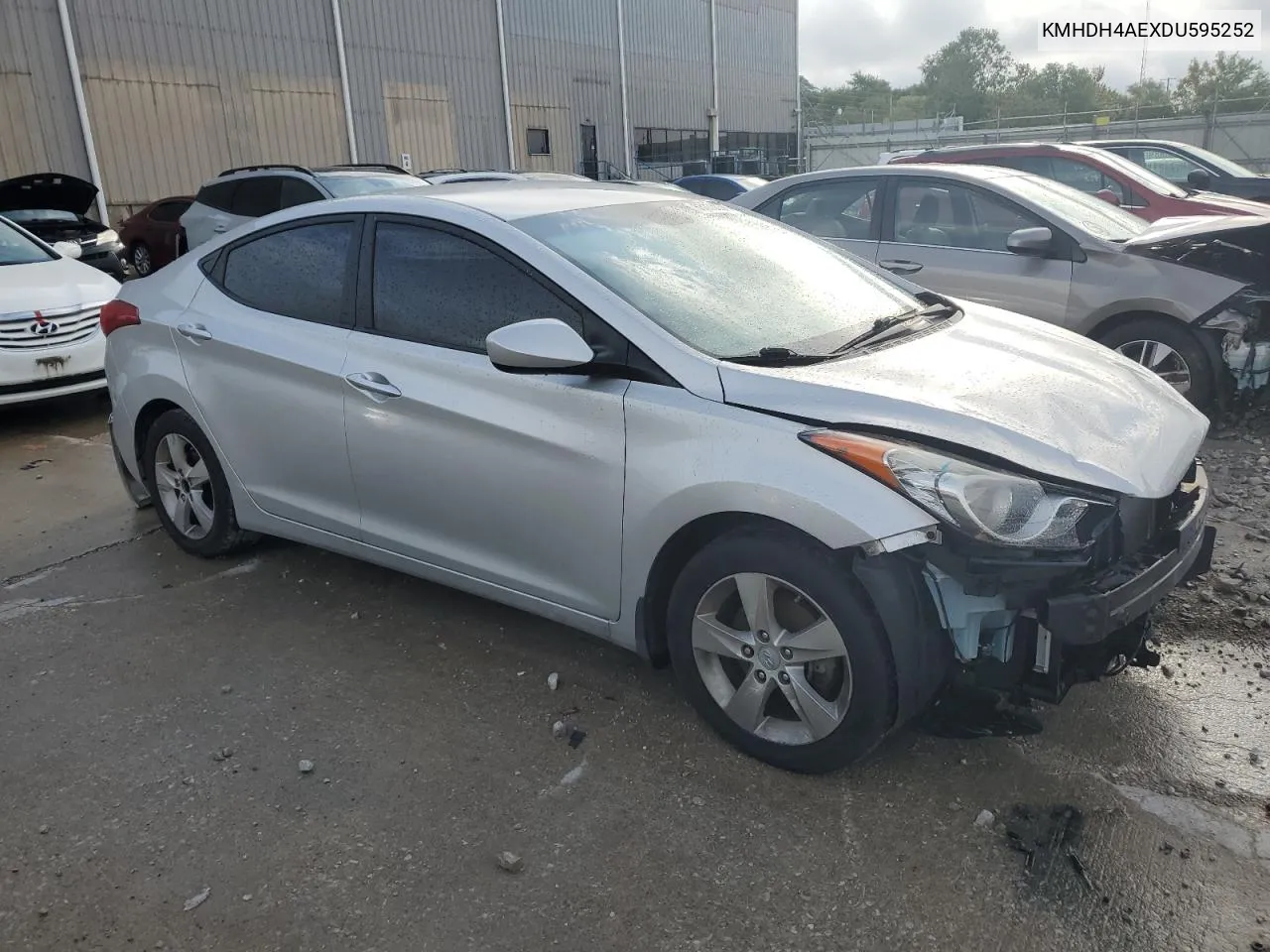 2013 Hyundai Elantra Gls VIN: KMHDH4AEXDU595252 Lot: 63130964