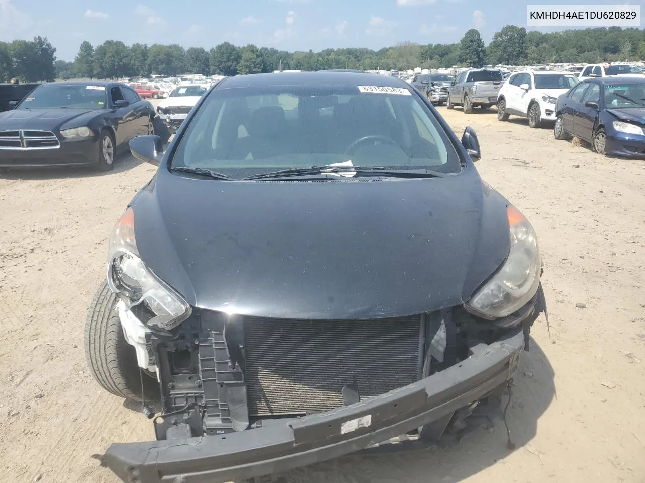 KMHDH4AE1DU620829 2013 Hyundai Elantra Gls