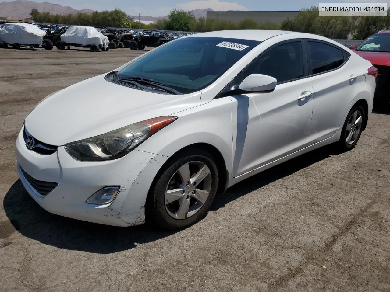 5NPDH4AE0DH434214 2013 Hyundai Elantra Gls