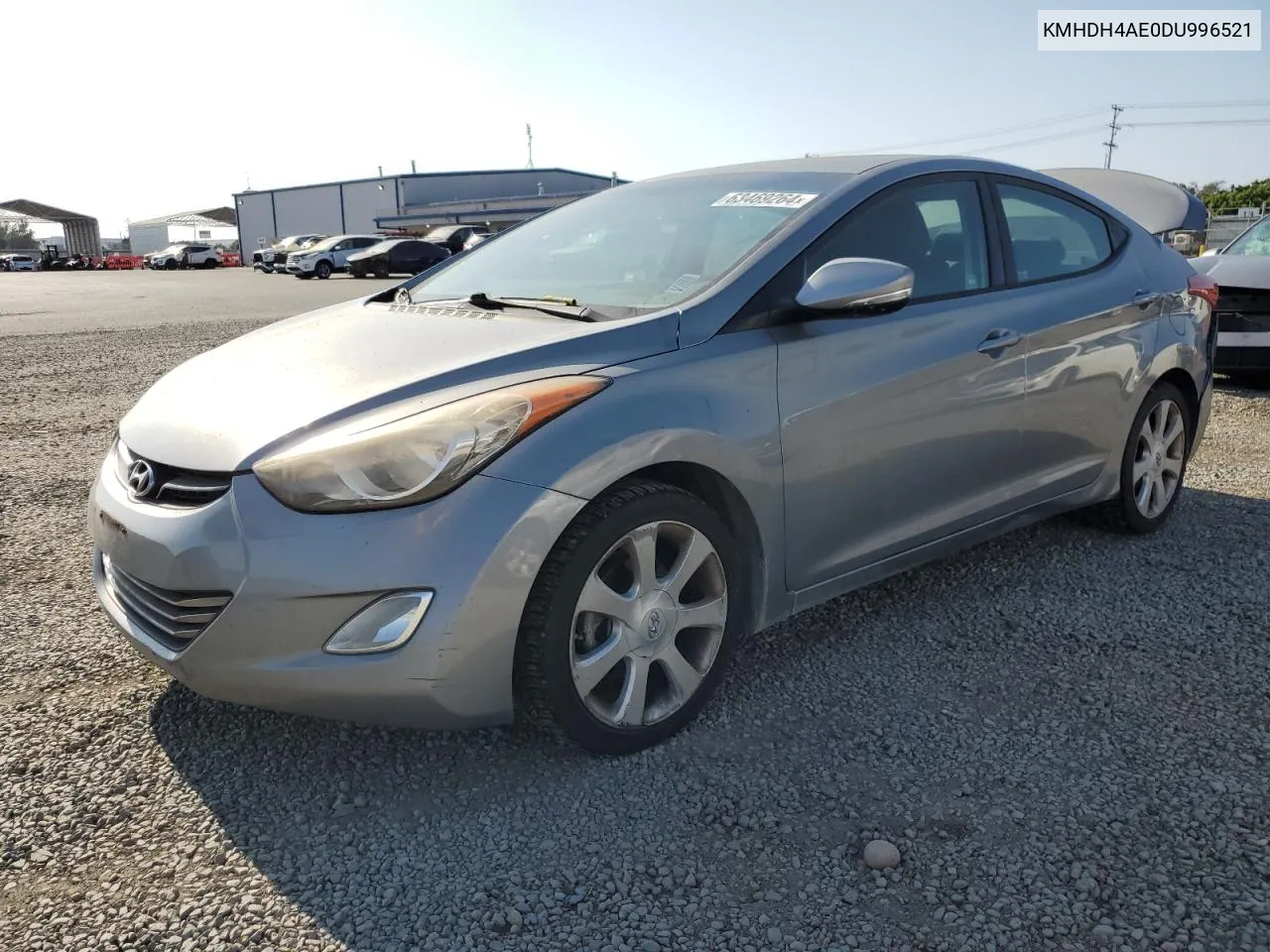 2013 Hyundai Elantra Gls VIN: KMHDH4AE0DU996521 Lot: 63469264