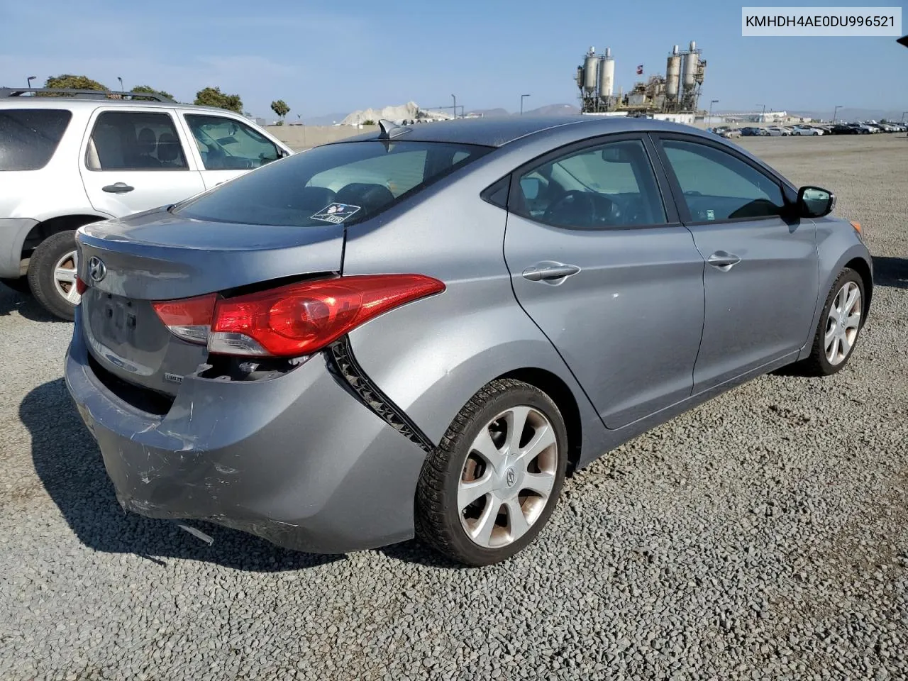 2013 Hyundai Elantra Gls VIN: KMHDH4AE0DU996521 Lot: 63469264