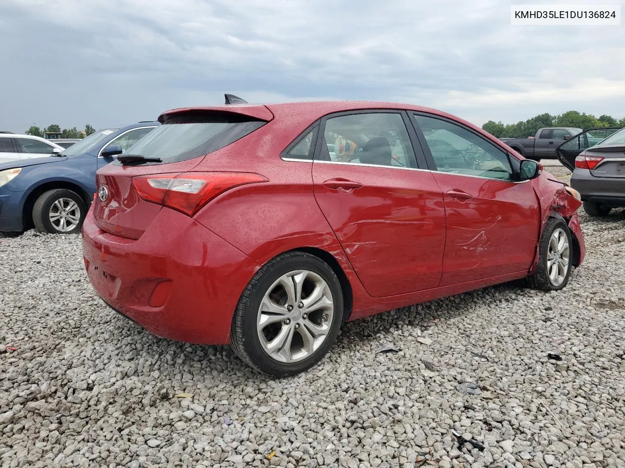 2013 Hyundai Elantra Gt VIN: KMHD35LE1DU136824 Lot: 63774234