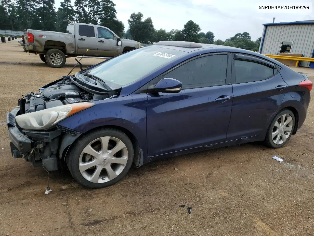 2013 Hyundai Elantra Gls VIN: 5NPDH4AE2DH189299 Lot: 63817744