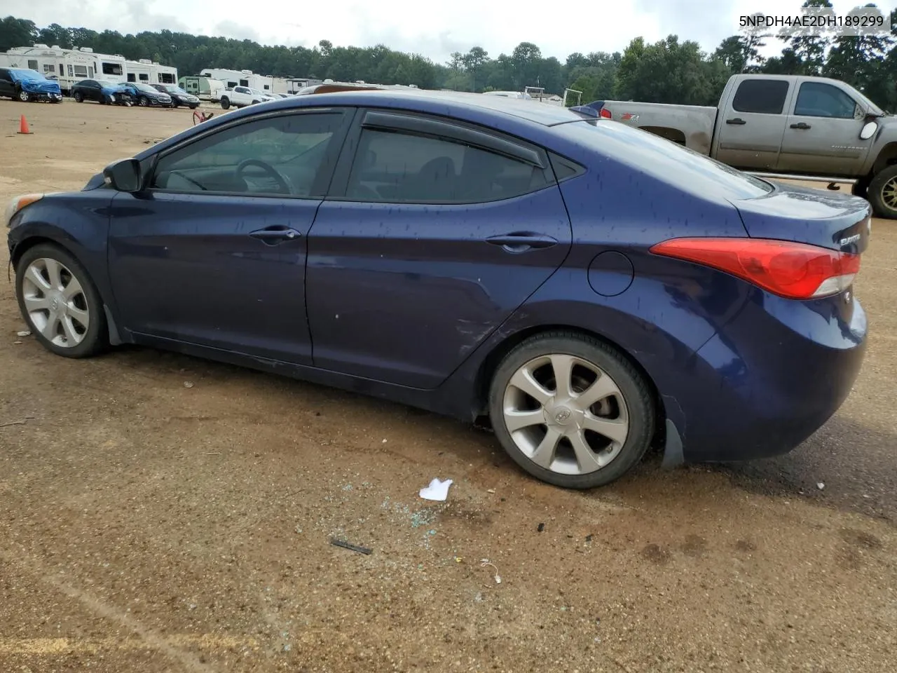 2013 Hyundai Elantra Gls VIN: 5NPDH4AE2DH189299 Lot: 63817744