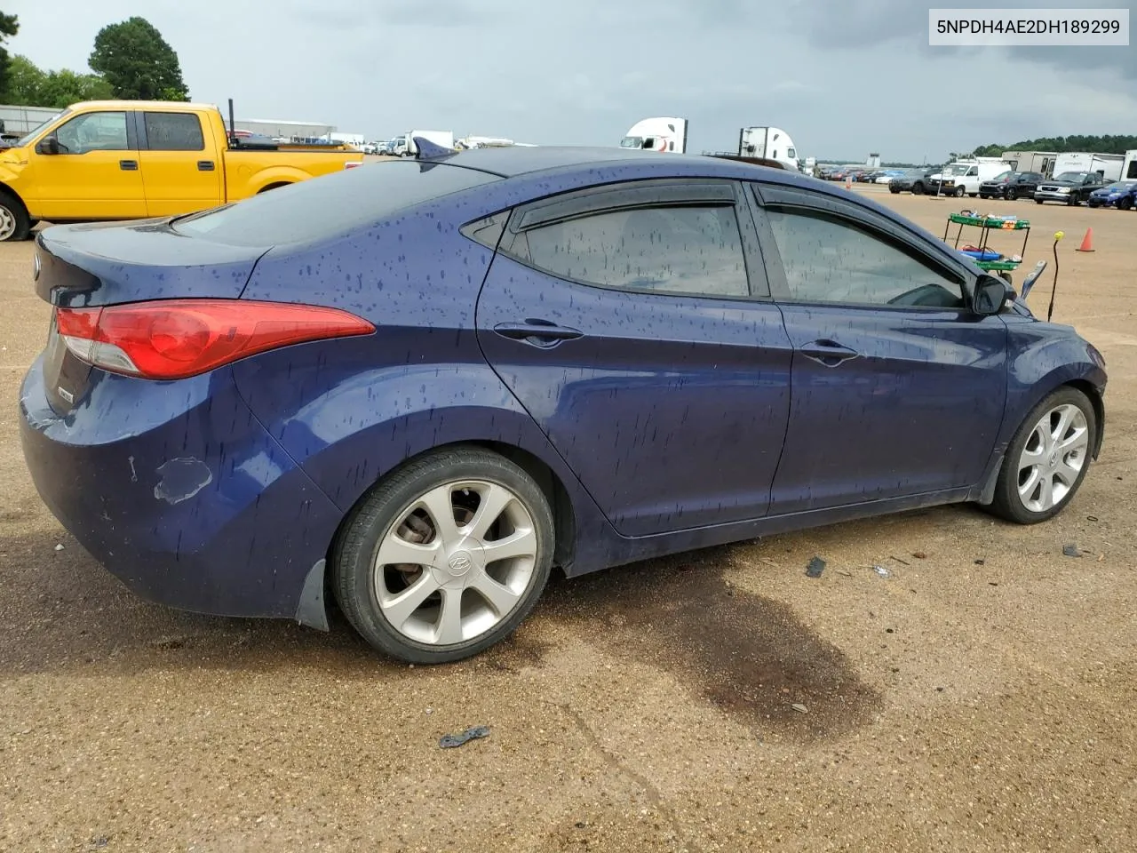 2013 Hyundai Elantra Gls VIN: 5NPDH4AE2DH189299 Lot: 63817744