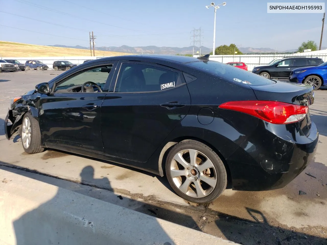 5NPDH4AE4DH195993 2013 Hyundai Elantra Gls