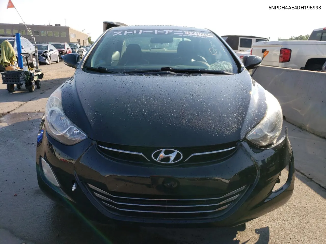 2013 Hyundai Elantra Gls VIN: 5NPDH4AE4DH195993 Lot: 63841324