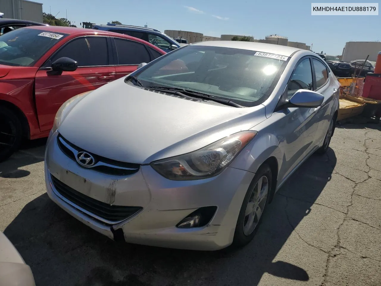 KMHDH4AE1DU888179 2013 Hyundai Elantra Gls