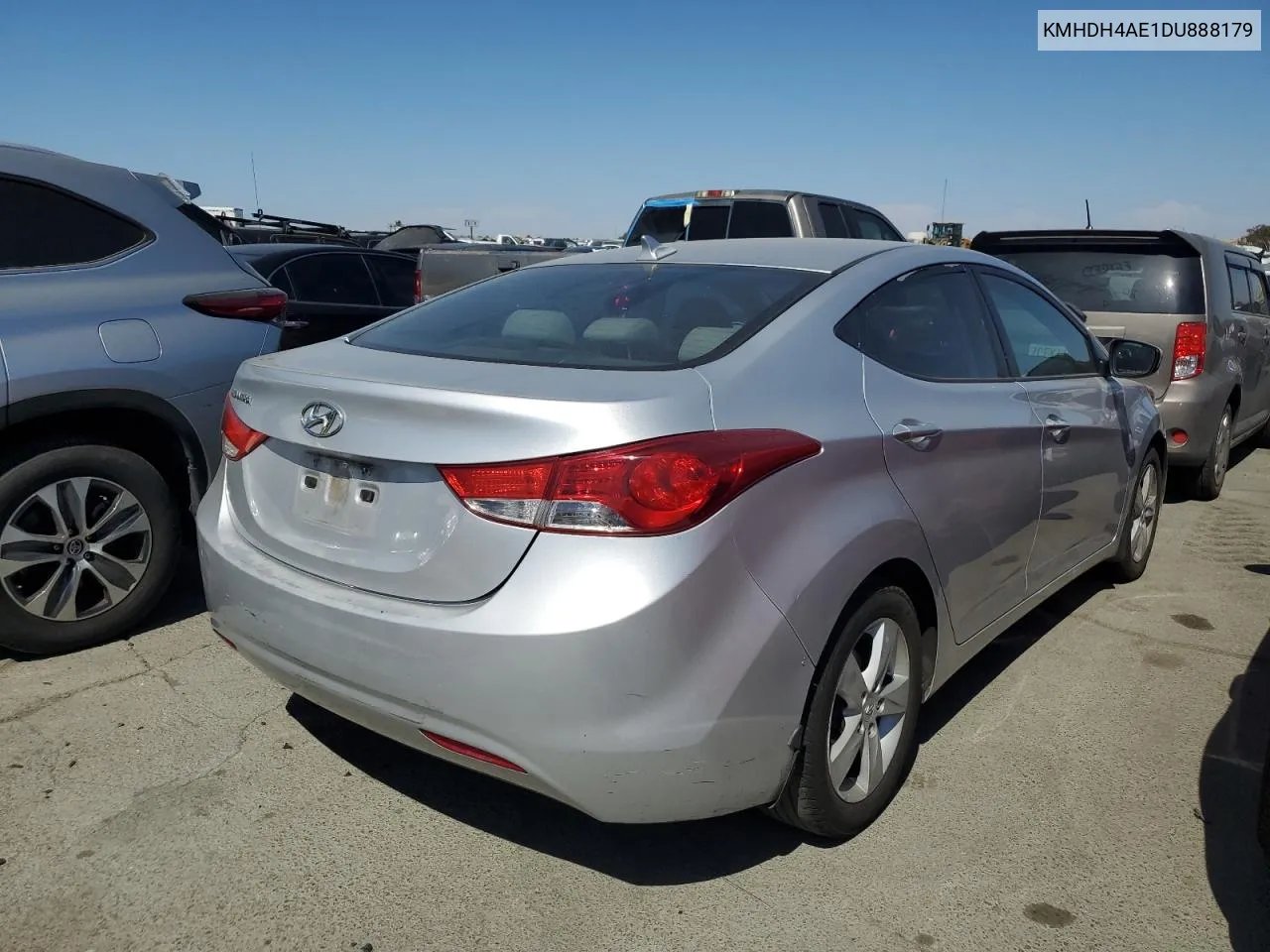 KMHDH4AE1DU888179 2013 Hyundai Elantra Gls