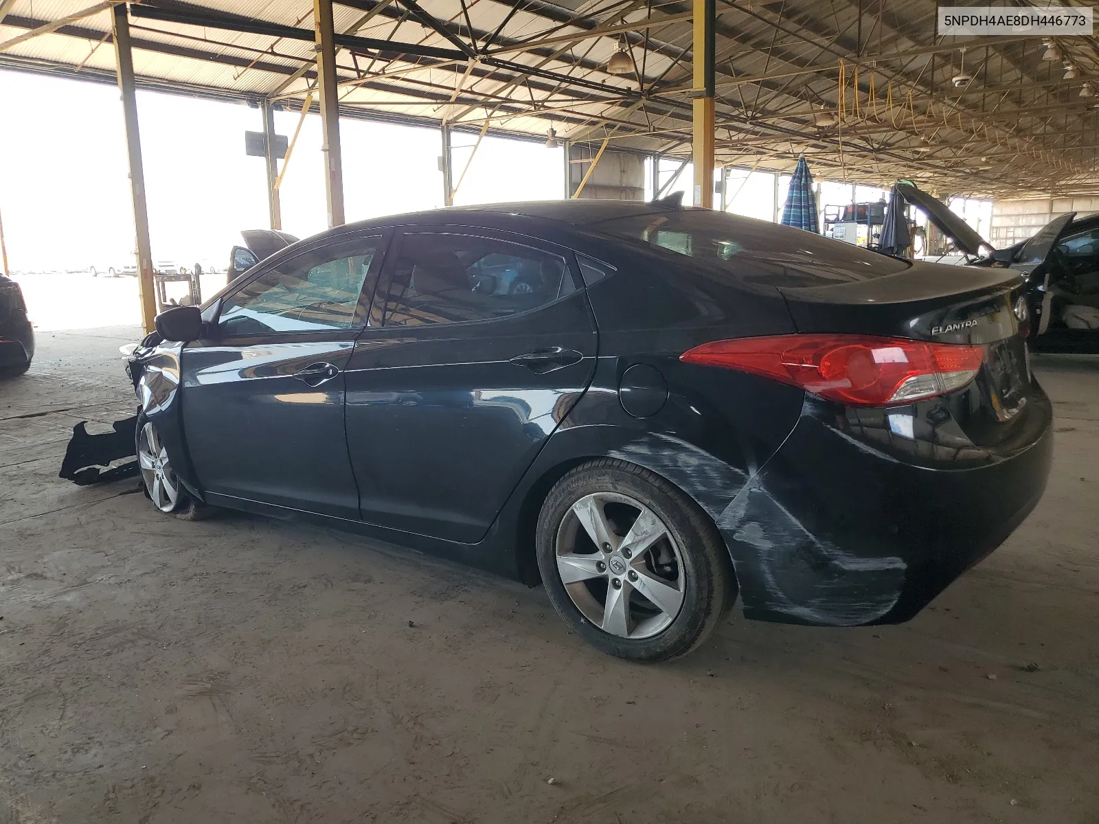 2013 Hyundai Elantra Gls VIN: 5NPDH4AE8DH446773 Lot: 63928854