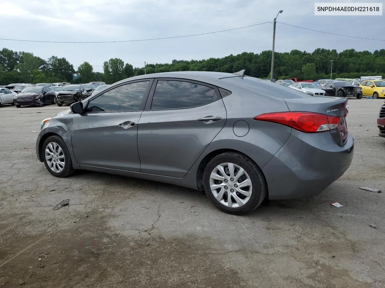 2013 Hyundai Elantra Gls VIN: 5NPDH4AE0DH221618 Lot: 63959674