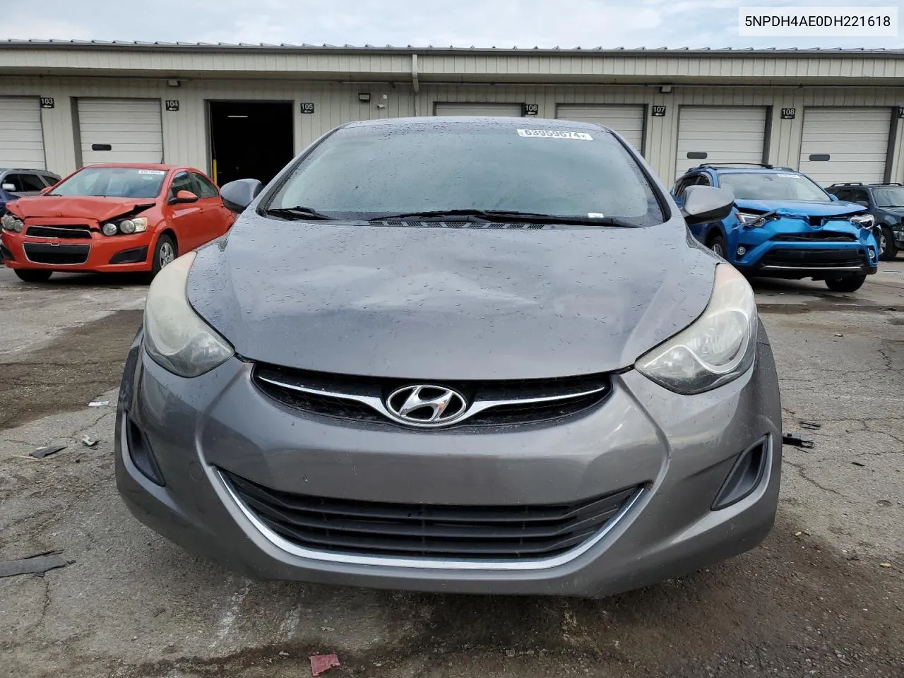 2013 Hyundai Elantra Gls VIN: 5NPDH4AE0DH221618 Lot: 63959674