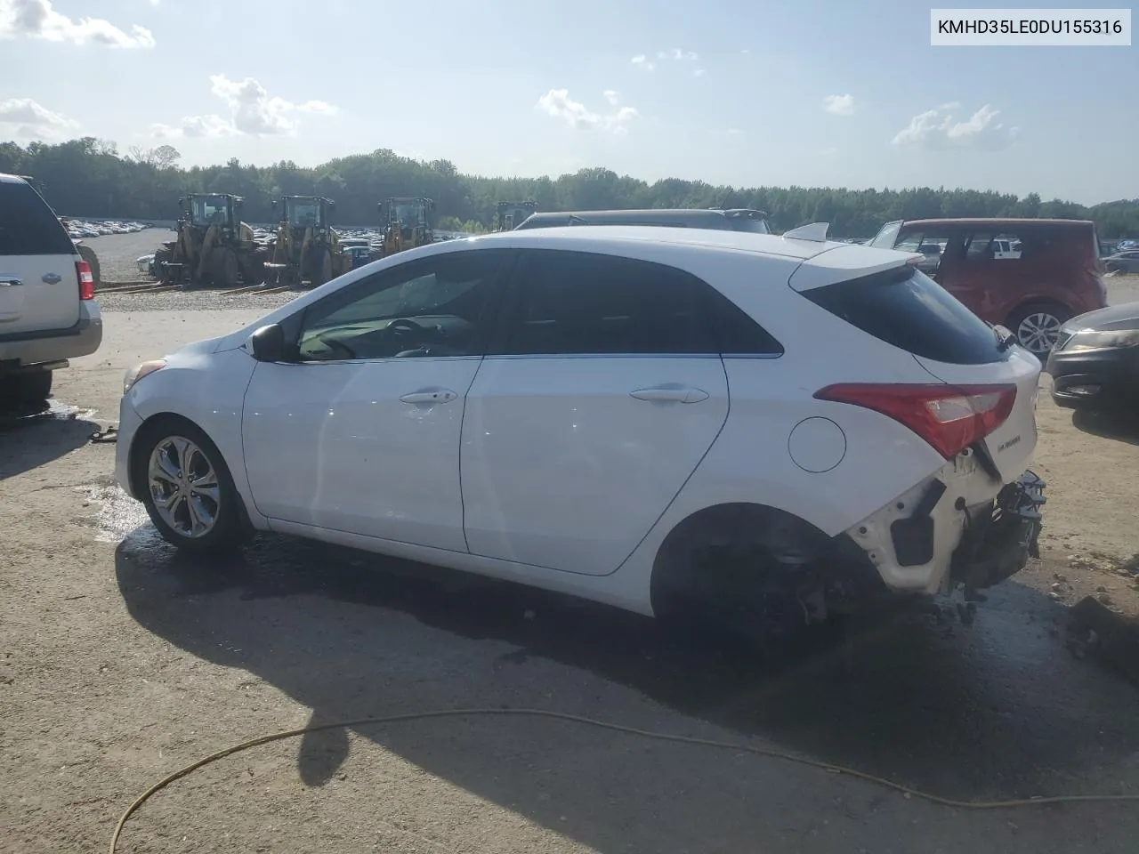 2013 Hyundai Elantra Gt VIN: KMHD35LE0DU155316 Lot: 63990584